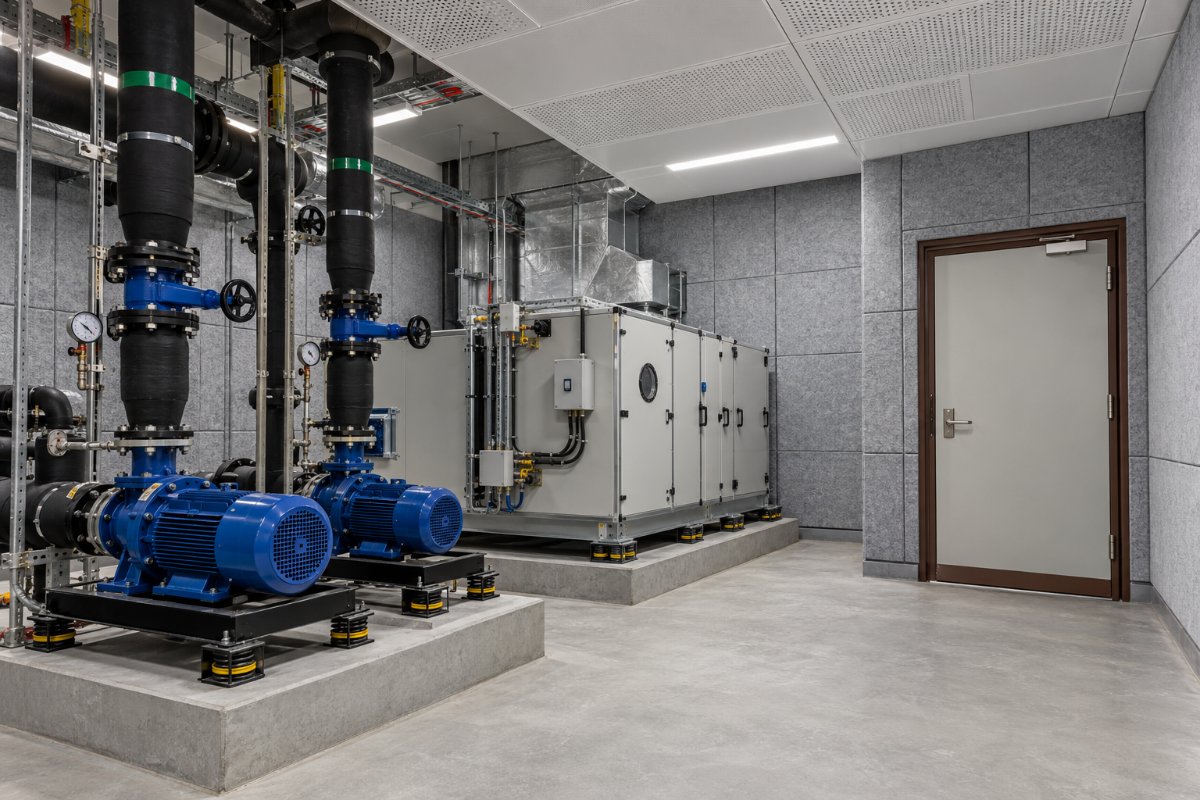 HVAC soundproofing and acoustics in Austria