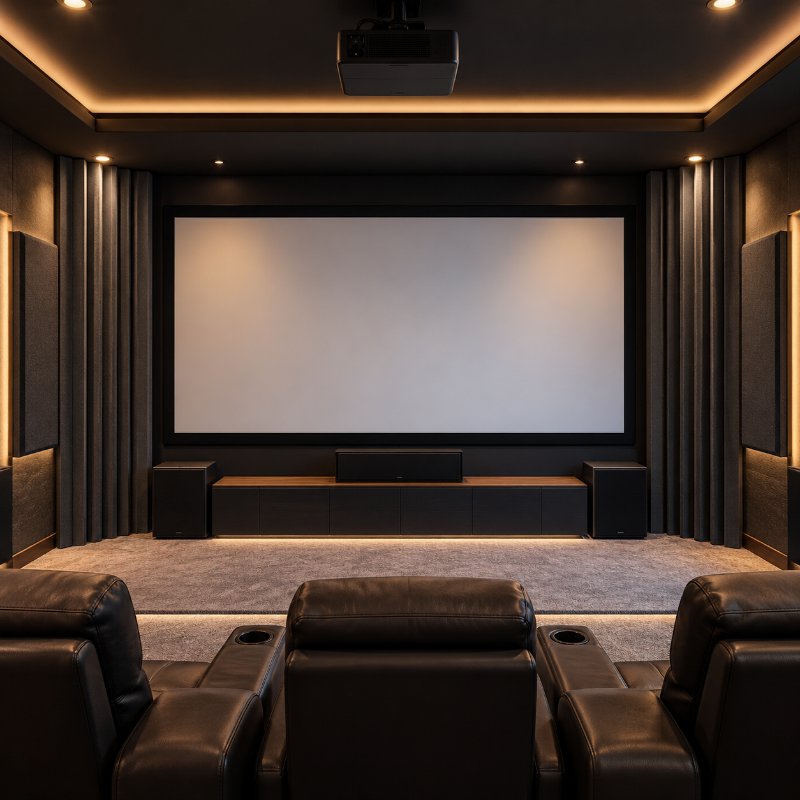 Home theatres: bass traps in Austria