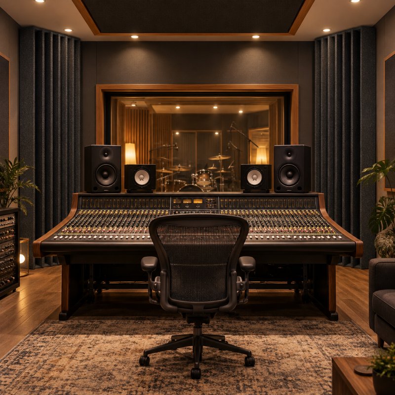 Recording studios: bass traps in Austria