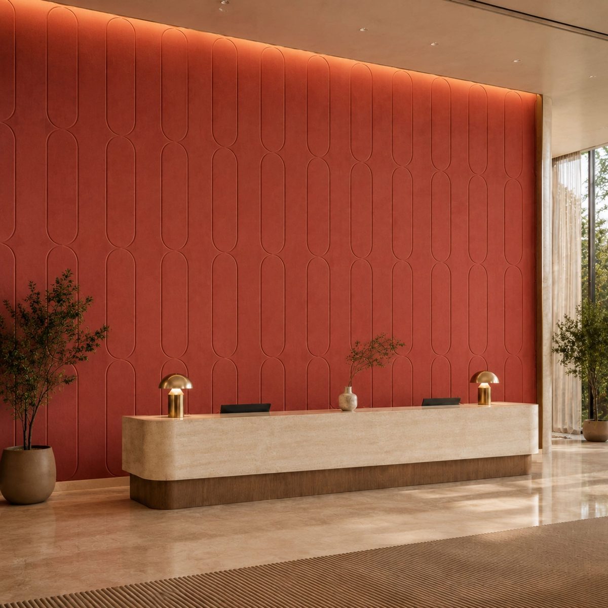 Wall before and after Echsorbix® Mirage