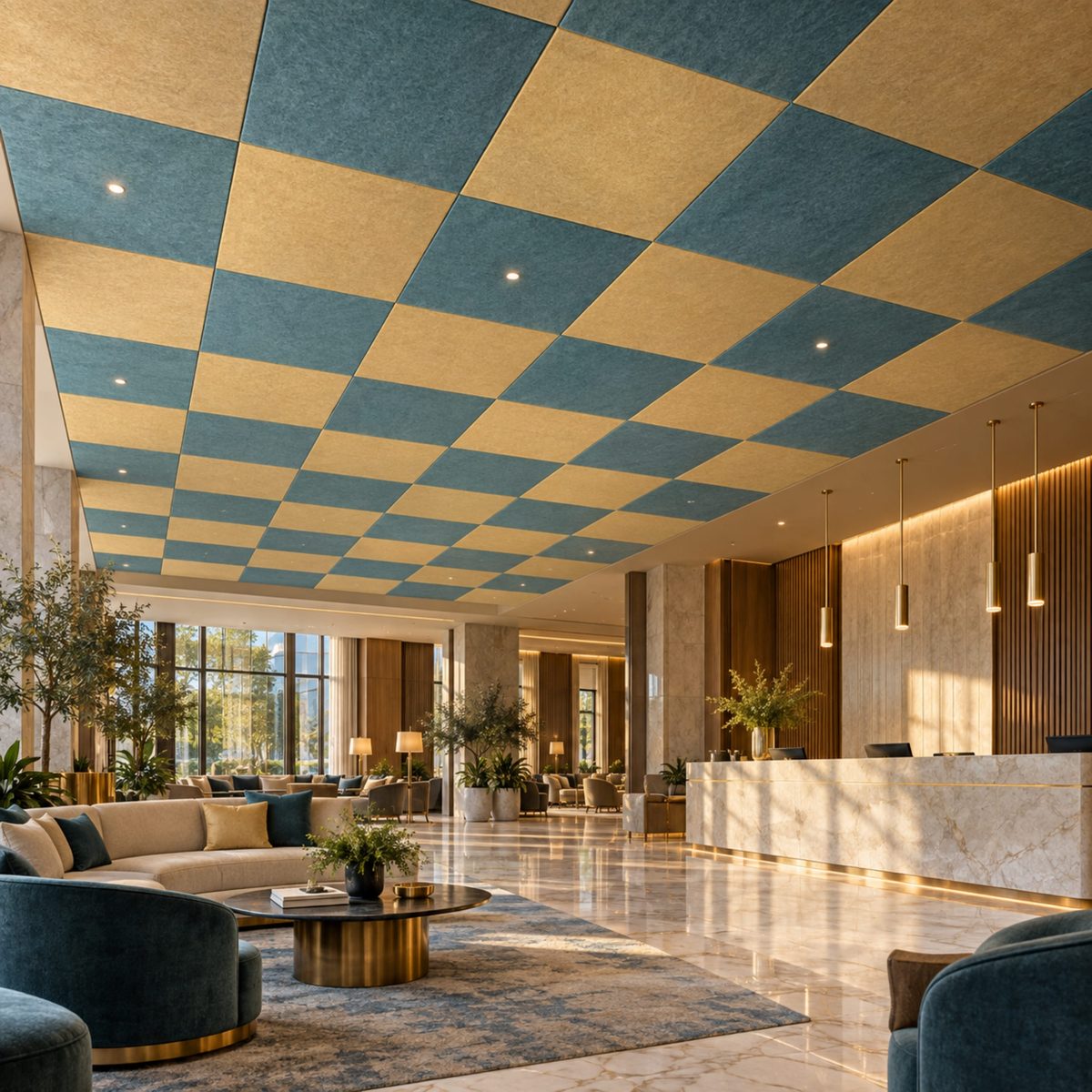 Echsorbix® Felt Ceiling Tiles