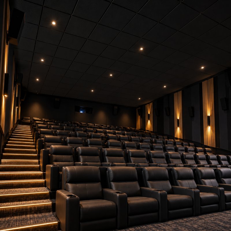 Cinemas and theatres
