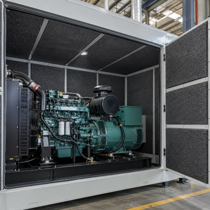 Machine canopies: sound insulation pads in Singapore