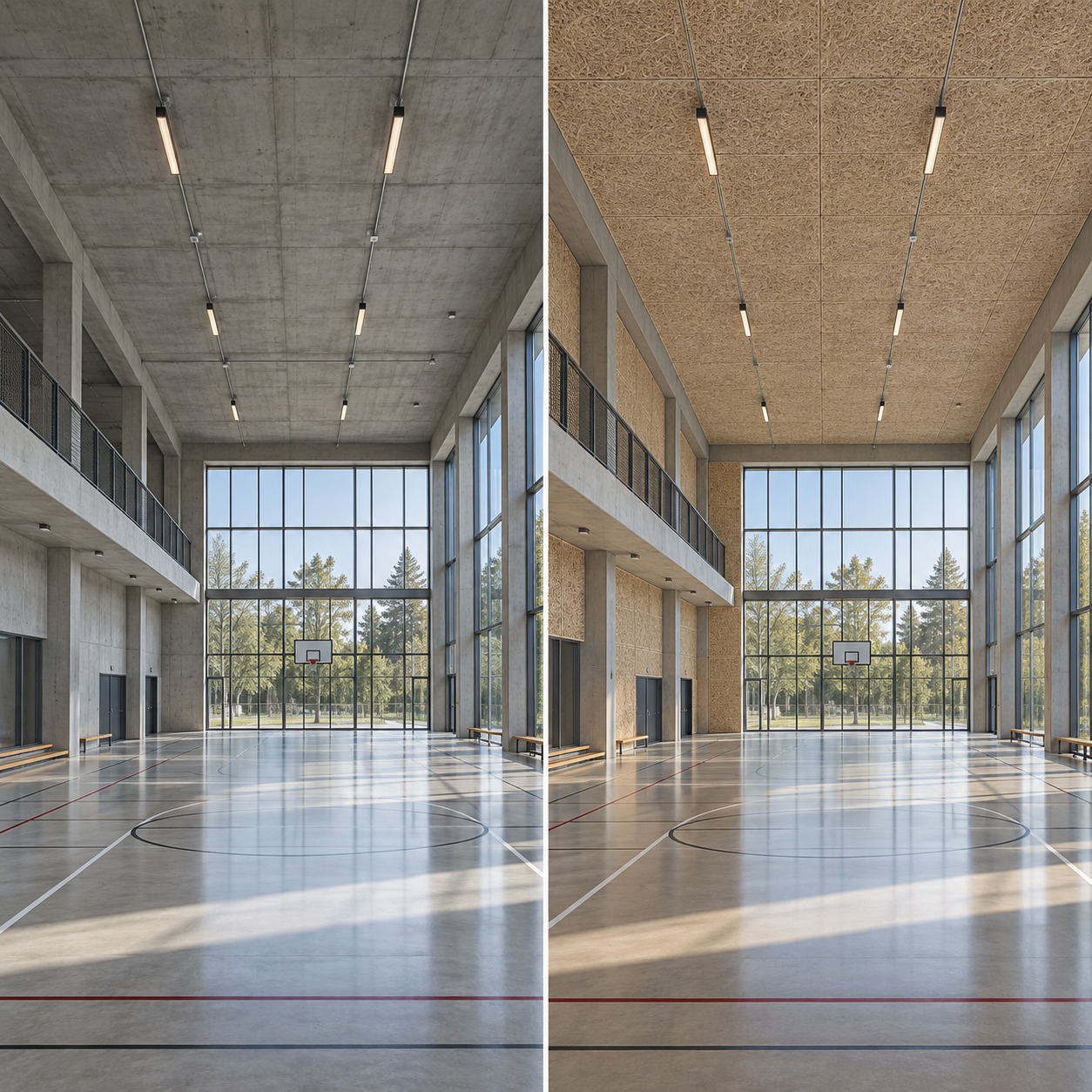 Room before and after WDWL®
